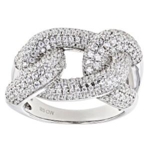 CHARLES WINSTON FOR BELLA LUCE(R) 3.75CTW WHITE DIAMOND RING